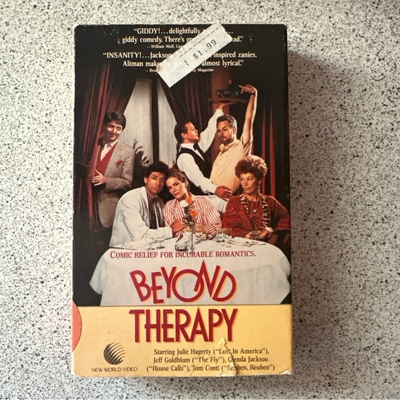 Vintage Beyond Therapy NOT VHS (Beta 1987) - Picture 2 of 7